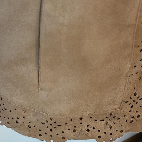 Chico's Faux Suede Lightweight Jacket - Picture 3 of 5